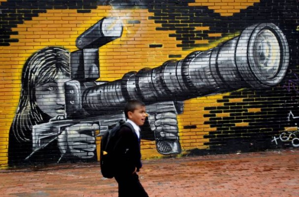 Llega el robot 'grafitero'