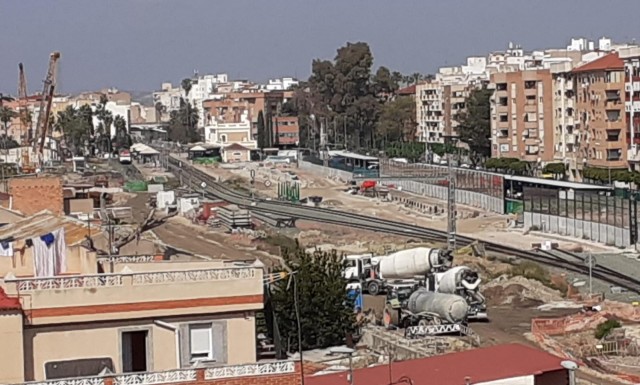 Los trabajos para la llegada del AVE soterrado a Murcia se retoman con normalidad
