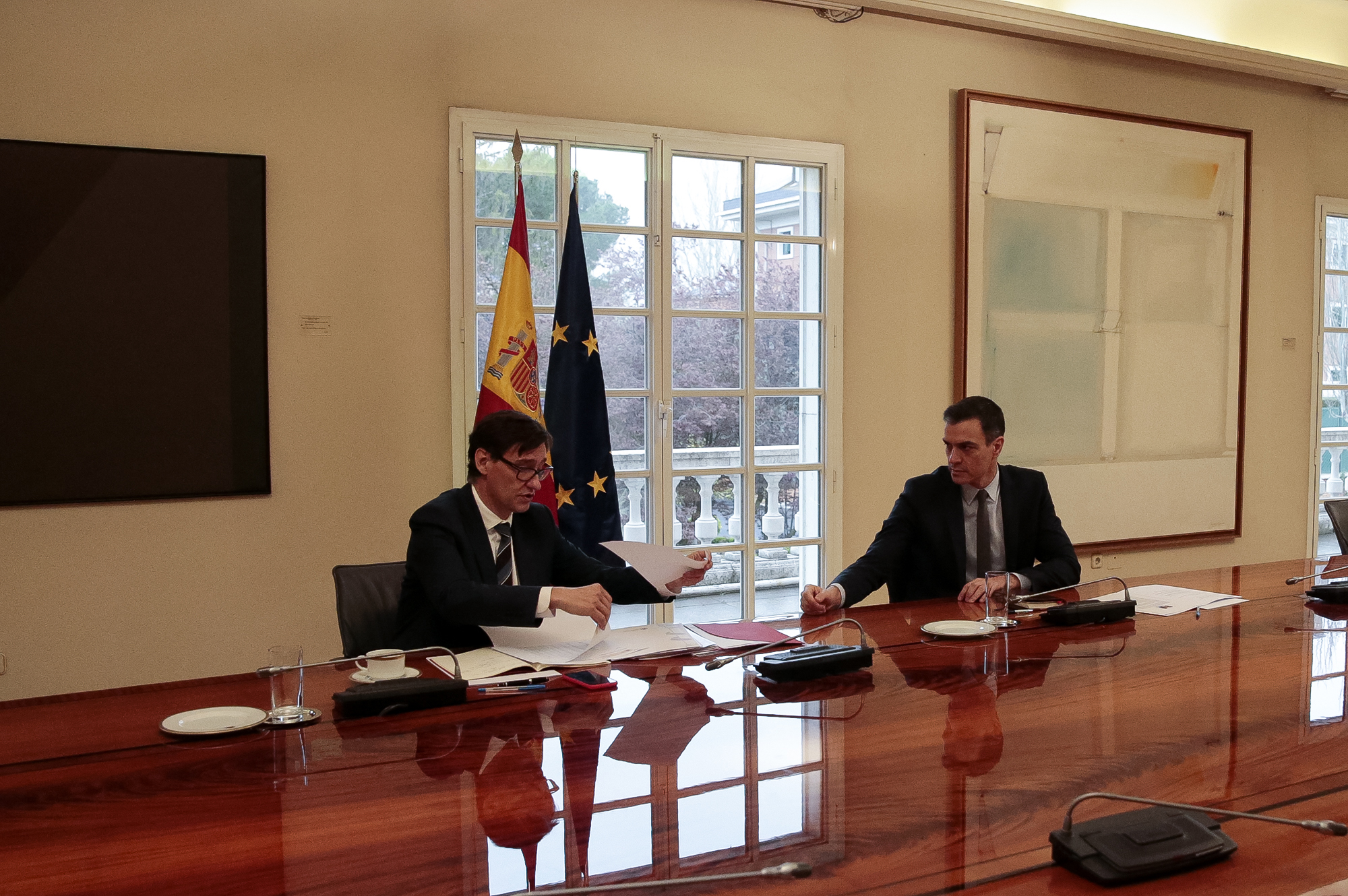 Directo: Rueda de prensa tras la reunión del Comité de Gestión Técnica del coronavirus