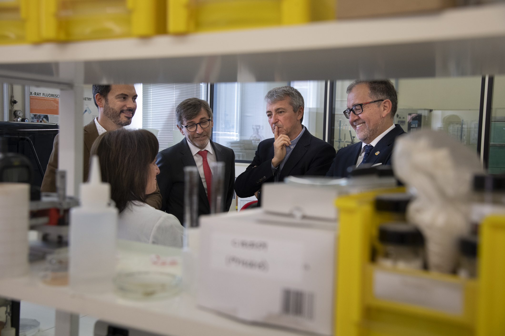 La Diputación visita el ITC y aplaude su sinergia con las empresas cerámicas de Castellón
