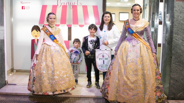 Borriana entrega los premios a los Mejores Escaparates del Concurso de Fallas 2020