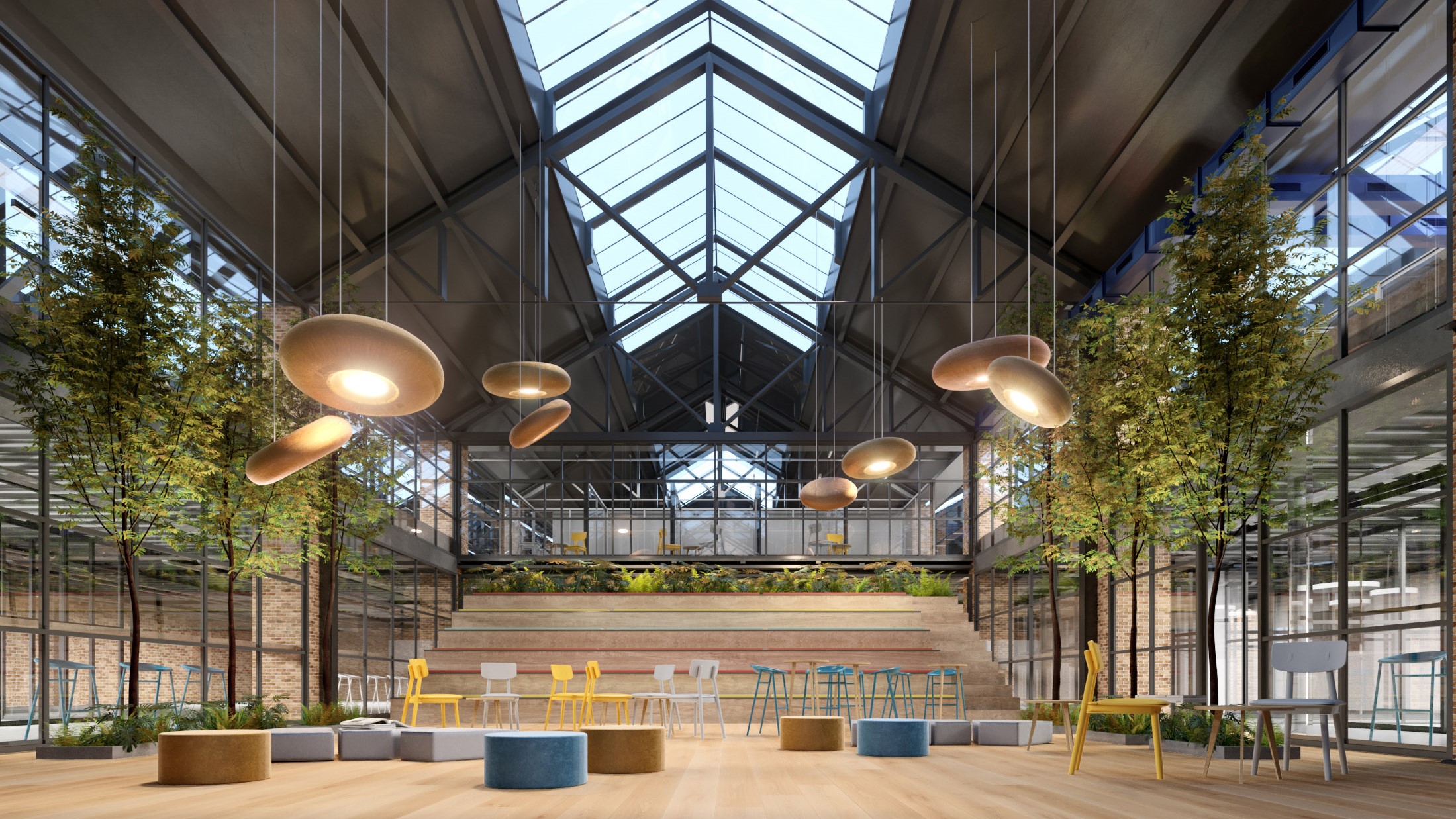 Gimecons comienza a dar forma al coworking 'La Centrifugadora' en el Grao de València