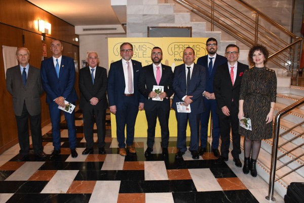 Pau Francisco Torres, Vicent Gil, Manuel Cubedo y el Sindicato de Riegos
reciben el Premi Poble 2020
