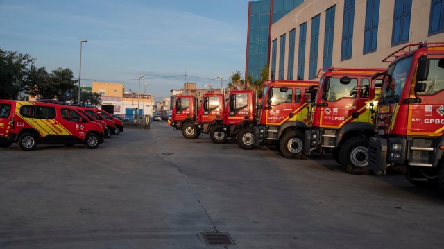 El cuerpo de Bomberos de Castellón suma diez nuevos vehículos a su flota