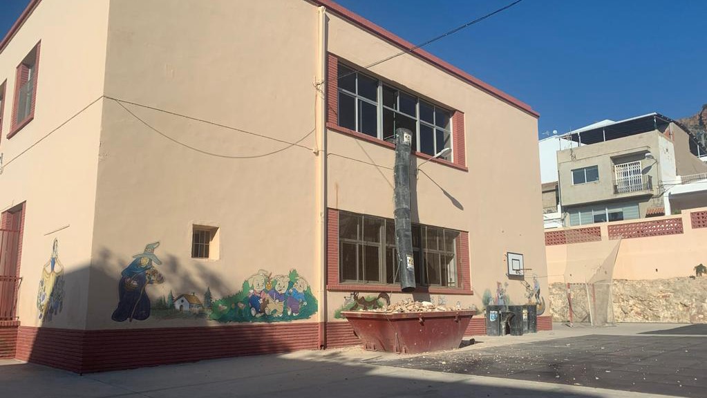 Almenara inicia las obras de la segunda fase del 'Pla Edificant' en el CEIP Juan Carlos I