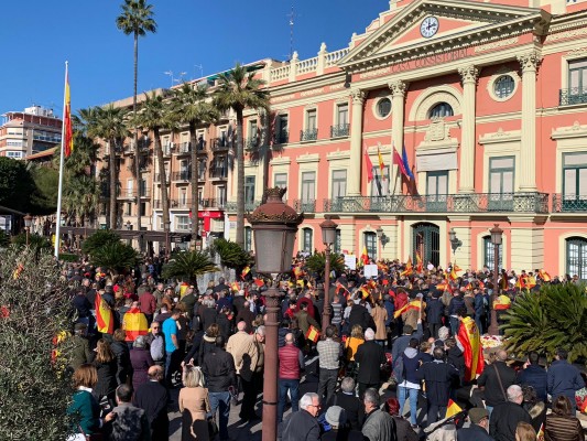 Vox lleva a la calle su protesta por 