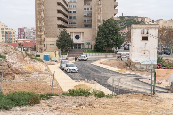 Obras en el entorno del Monte Sacro para recuperar un espacio en el corazón de la ciudad