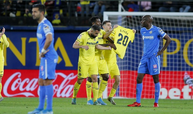  Un buen Villarreal se impone a un Getafe que jugó media hora con diez