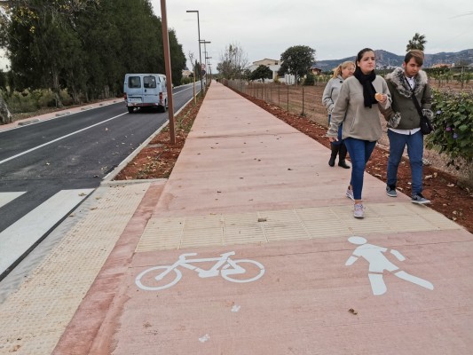 Camí La Plana: epílogo a una vieja reivindicación vecinal con la apertura al tráfico del renovado vial