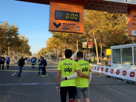 Cinco atletas con discapacidad visual participarán en el Maratón de València