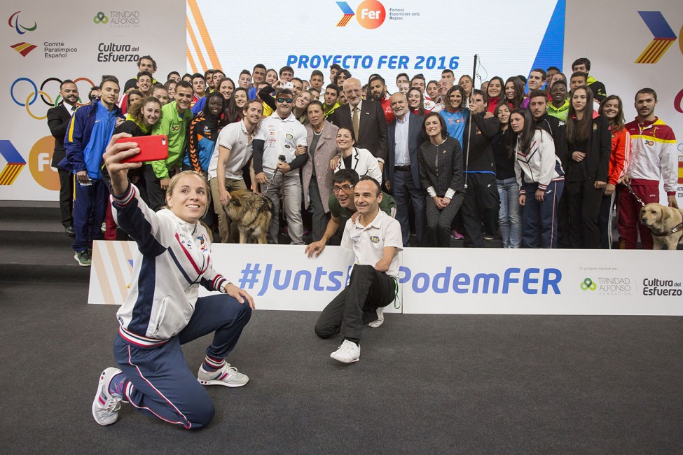 Selfie del equipo FER (Foto: Marga Ferrer) - 