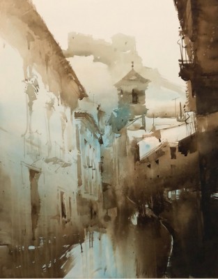 Alfredo López gana la XIII edición del Concurso de Pintura al Aire Libre de Mula