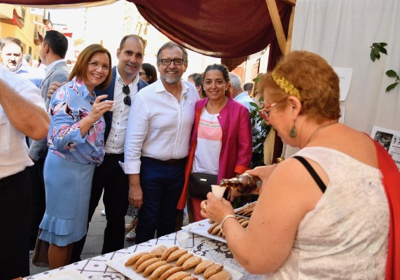 Martí inaugura la Fira Romana de Traiguera, un encuentro con recreaciones de hace más de 2.000 años