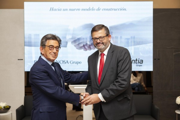 Porcelanosa y Grupo Avintia firman un acuerdo para impulsar la construcción industrializada