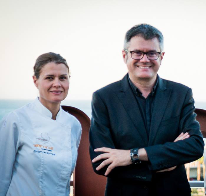 Los hermanos Javier y Miriam de Andrés coordinarán las actividades gastronómicas de la ‘Cité Internacionale de la Gastronomie’