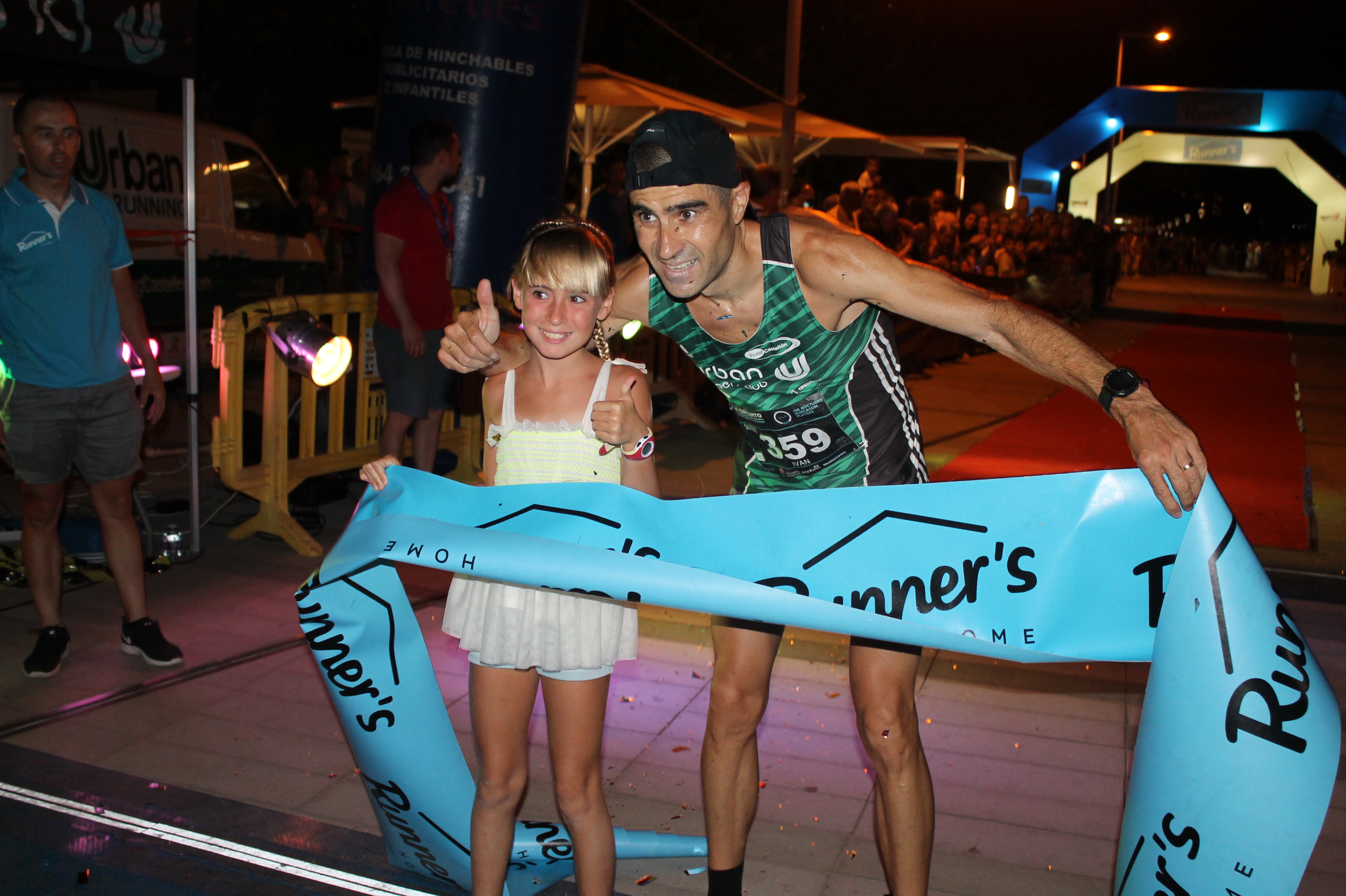 Portolés y Cabedo se llevan el 10K nocturno Platges de Benicàssim