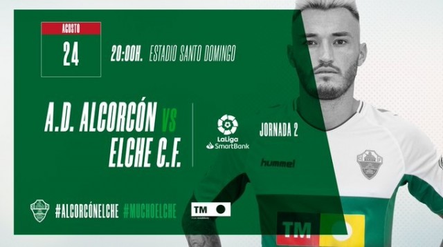 El Alcorcón se estrena en Santo Domingo ante un Elche con dudas