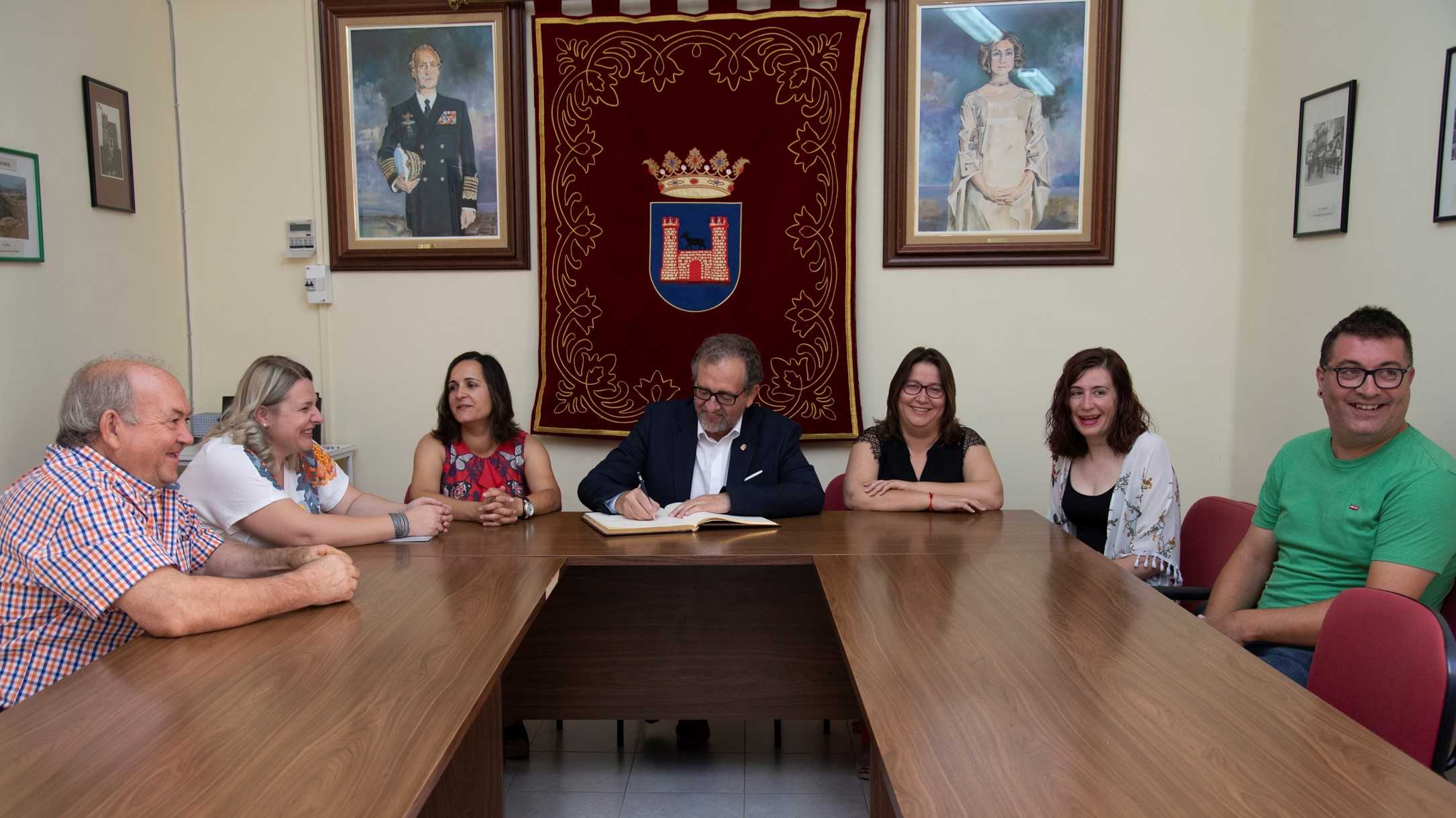 Martí visita en Albocàsser las obras impulsadas por el Plan Castellón 135 de la Diputación provincial 