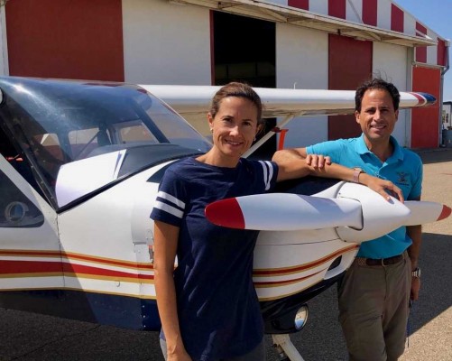 Yuri Rabassa gana para el Aeroclub de Castellón el Trofeo de SM el Rey en la Vuelta Aérea a España