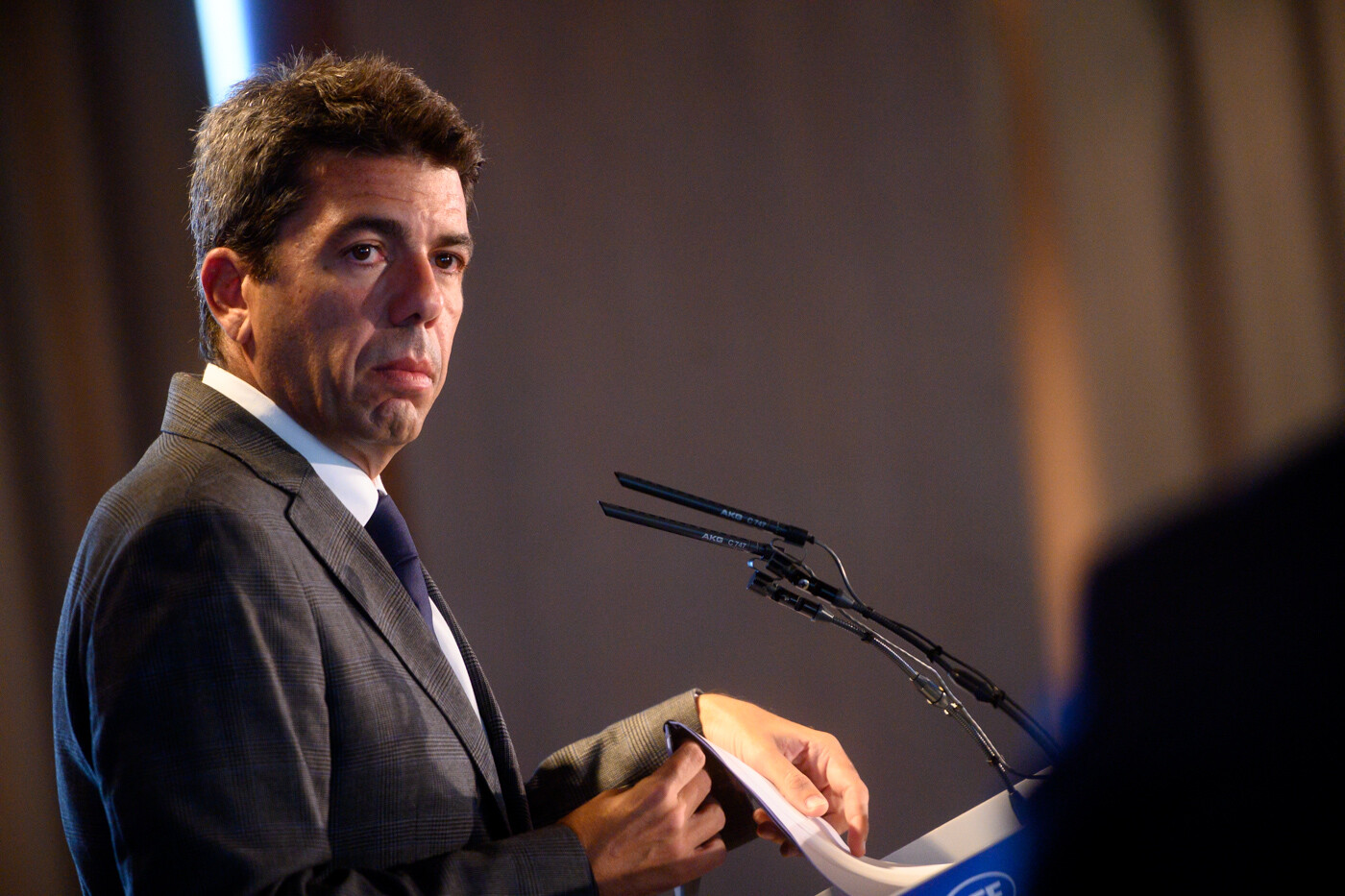 Carlos Mazón, presidente de la Generalitat. Foto: KIKE TABERNER - 