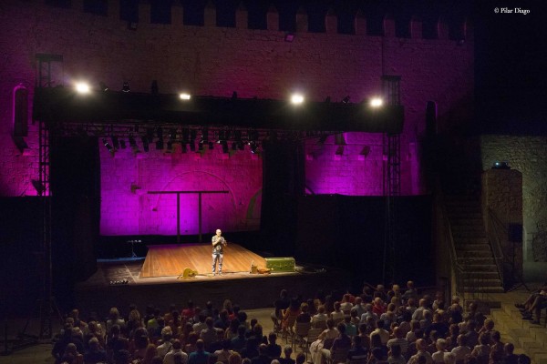El Festival de Teatro Clásico de Peñíscola acumula nuevos 'sold out' en el patio de armas del castillo