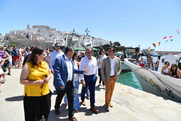 José Martí elige Peñíscola para celebrar su primer acto oficial como nuevo presidente de Diputación