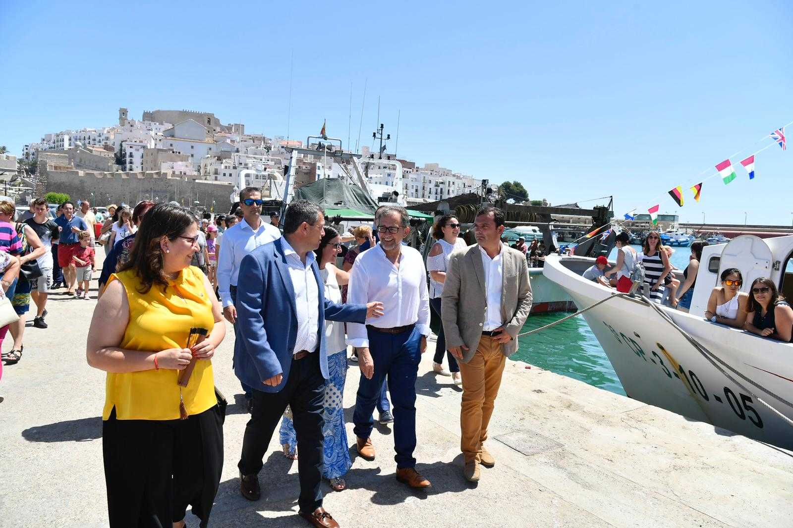 José Martí elige Peñíscola para celebrar su primer acto oficial como nuevo presidente de Diputación