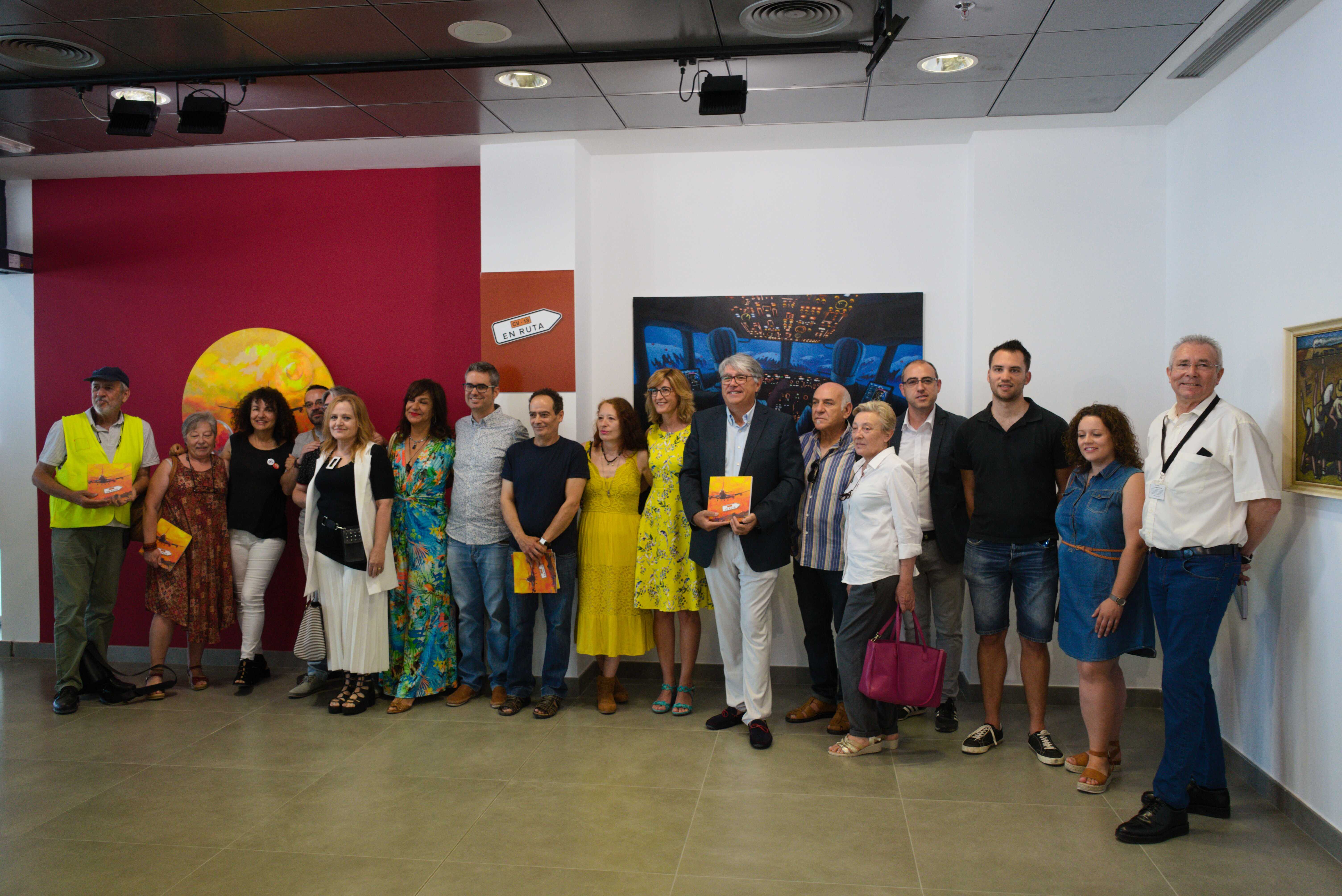 El aeropuerto de Castellón y el Macvac ponen en marcha una nueva exposición en la 'Sala 30'
