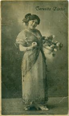 Teresita Pastor, la cupletista pitonisa de Denia