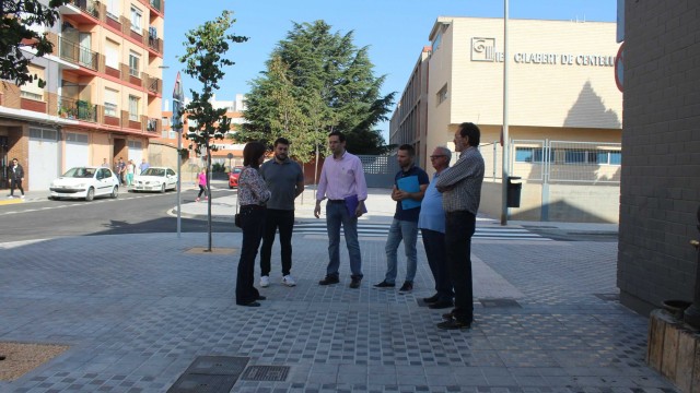 El Ayuntamiento de Nules culmina las obras de remodelación de la calle Sant Vicent