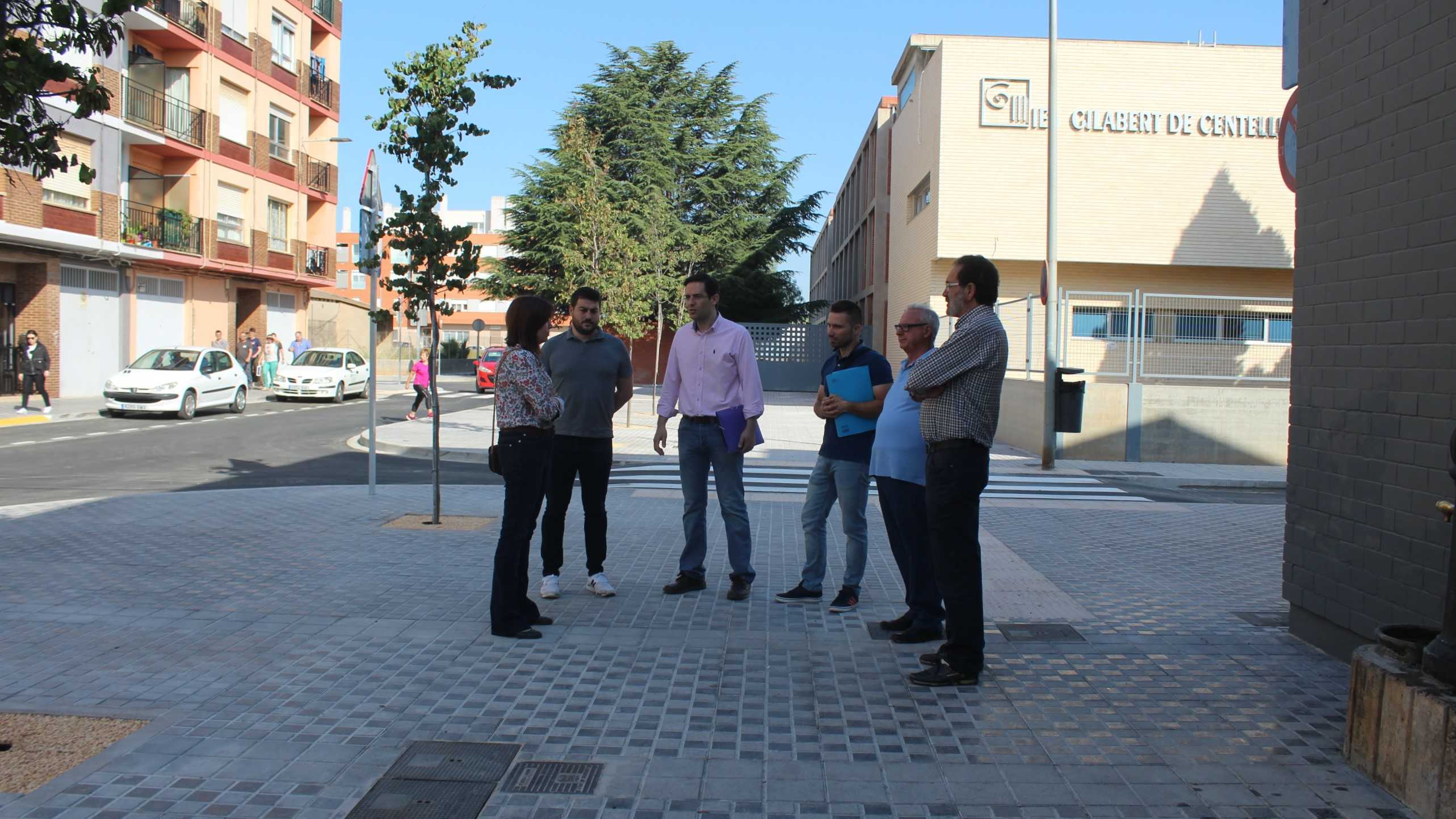 El Ayuntamiento de Nules culmina las obras de remodelación de la calle Sant Vicent