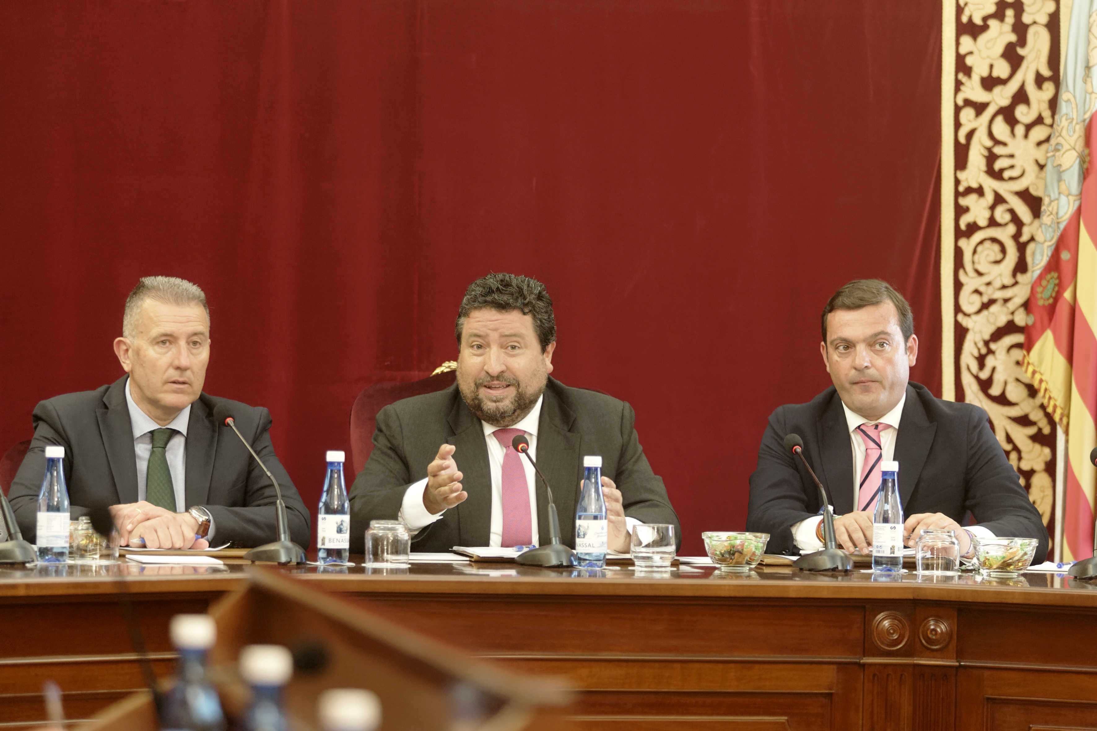 Moliner dirige su último pleno, con escaso debate y repleto de buenos deseos y despedidas
