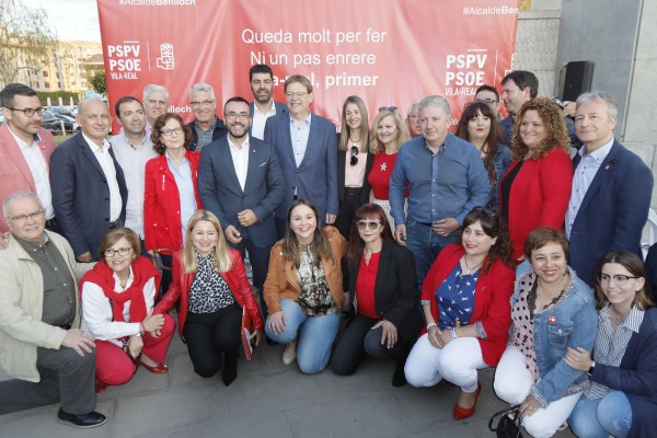Benlloch (PSOE) exhibe la recuperación como aval en Vila-real, pero admite que queda 