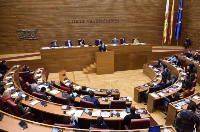 Les Corts aprueban pedir al Gobierno un plan nacional contra inundaciones y un fondo para catástrofes naturales