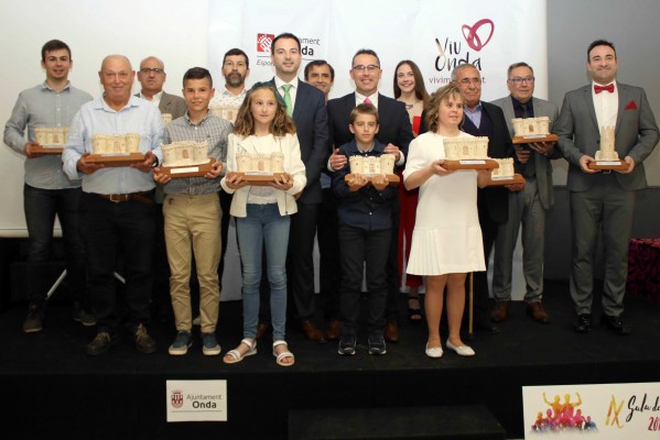 Onda homenajea a sus deportistas más destacados