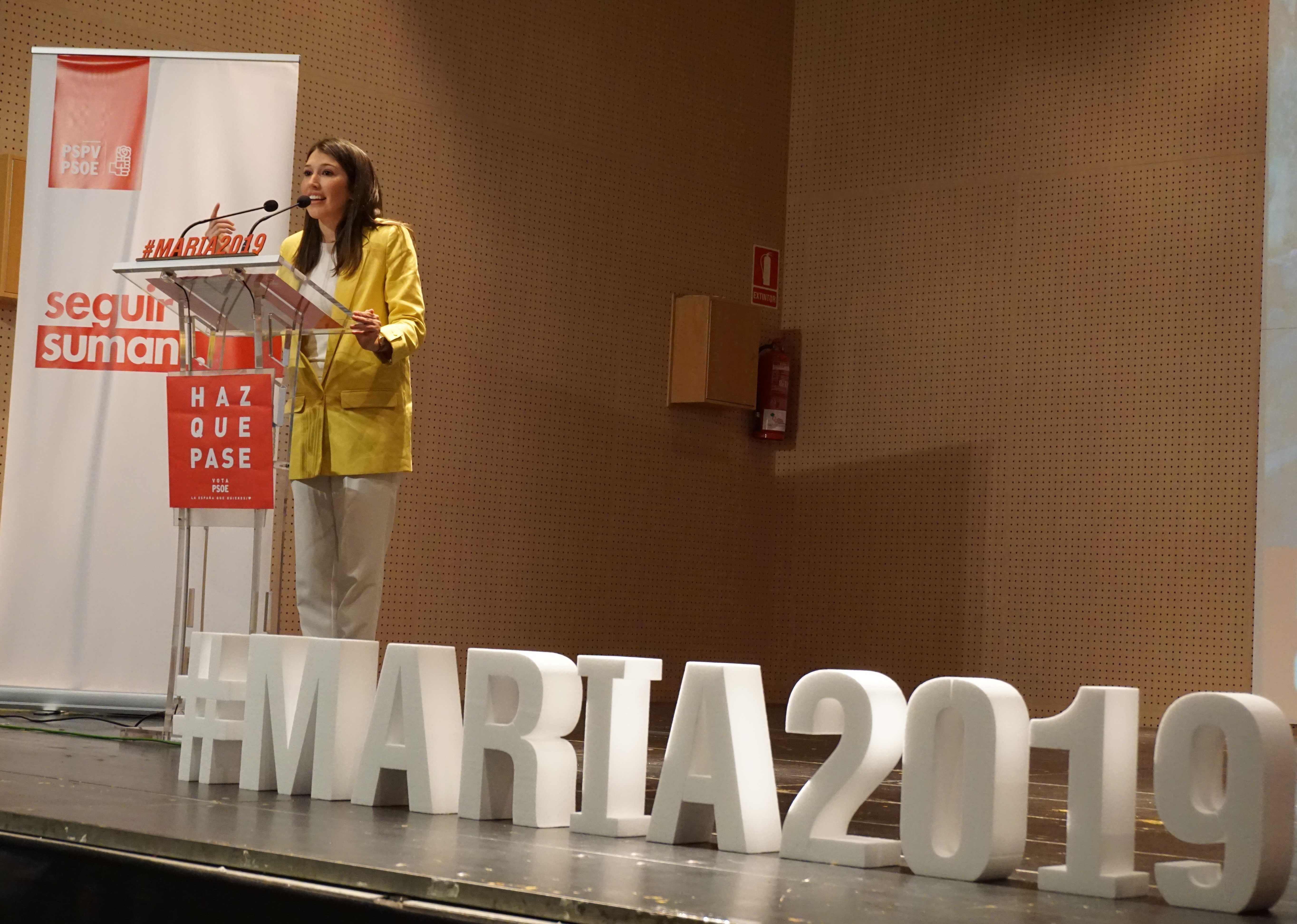 La alcaldable socialista María Jiménez apela a cerrar 20 años de gobiernos del PP en Orpesa