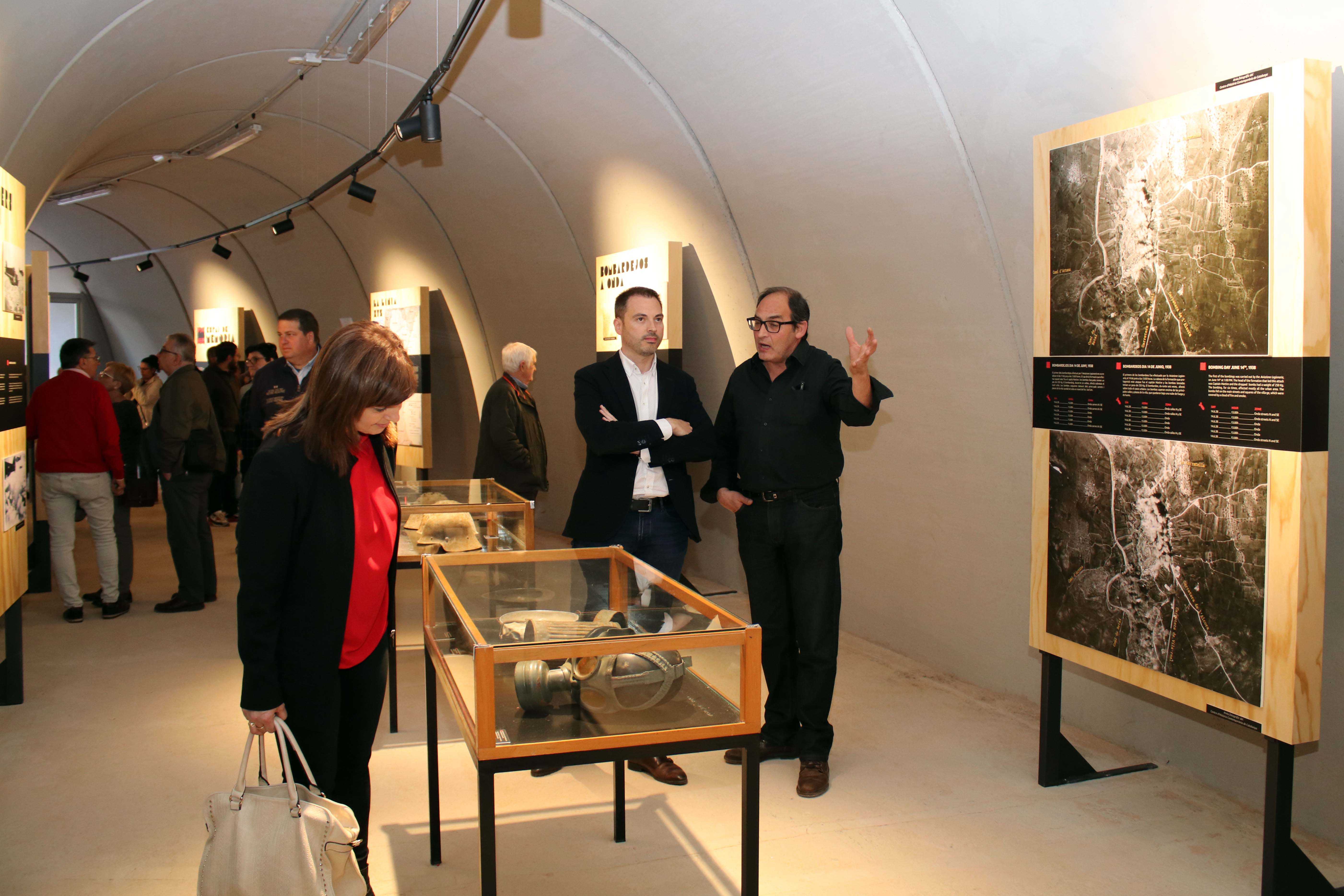 La Cova de l'Algepsar de Onda recibe más de 600 visitas en su primer fin de semana
