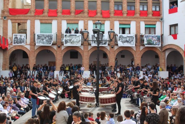 Almassora, campeona de España de bombos y tambores en el certamen celebrado en Híjar