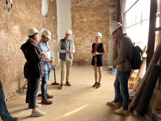 La Vall finalizará la actual fase de rehabilitación de la Torre de Benissahat en el primer trimestre de 2025

