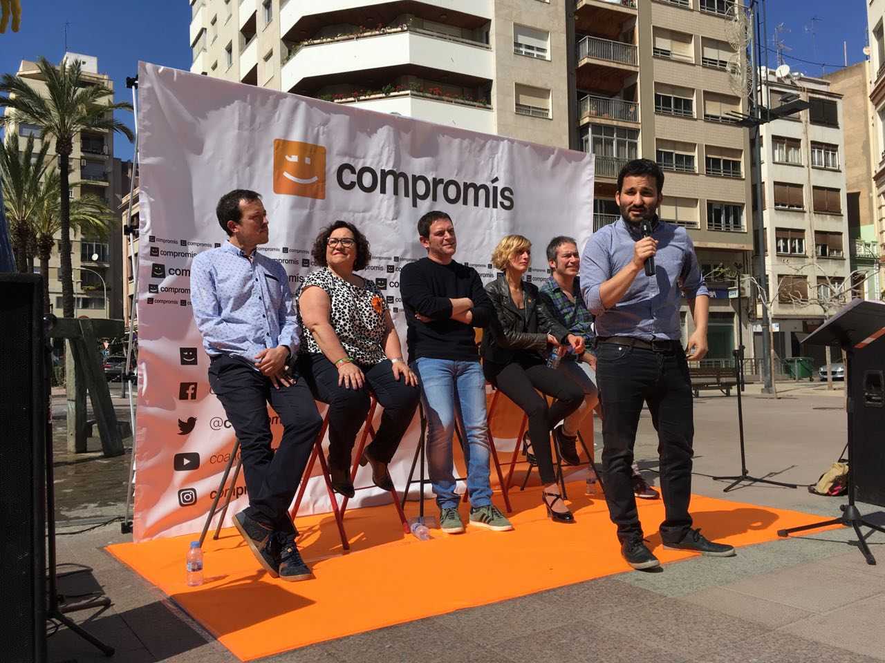 Garcia (Compromís) ofrece más aulas de 0-3 años, escuelas, centros de salud y residencias de mayores