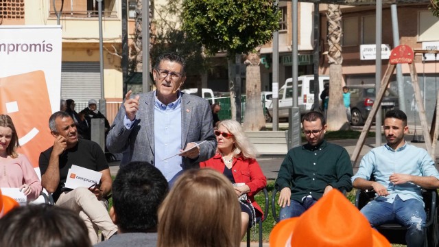 Compromís arropa a Josep Pasqual Sancho en su carrera a la alcaldía de Vila-real 