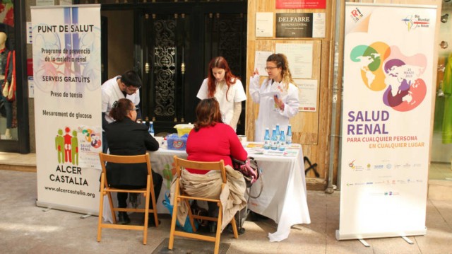 Alcer Castalia sale a la calles de Castellón en el Día Mundial del Riñón