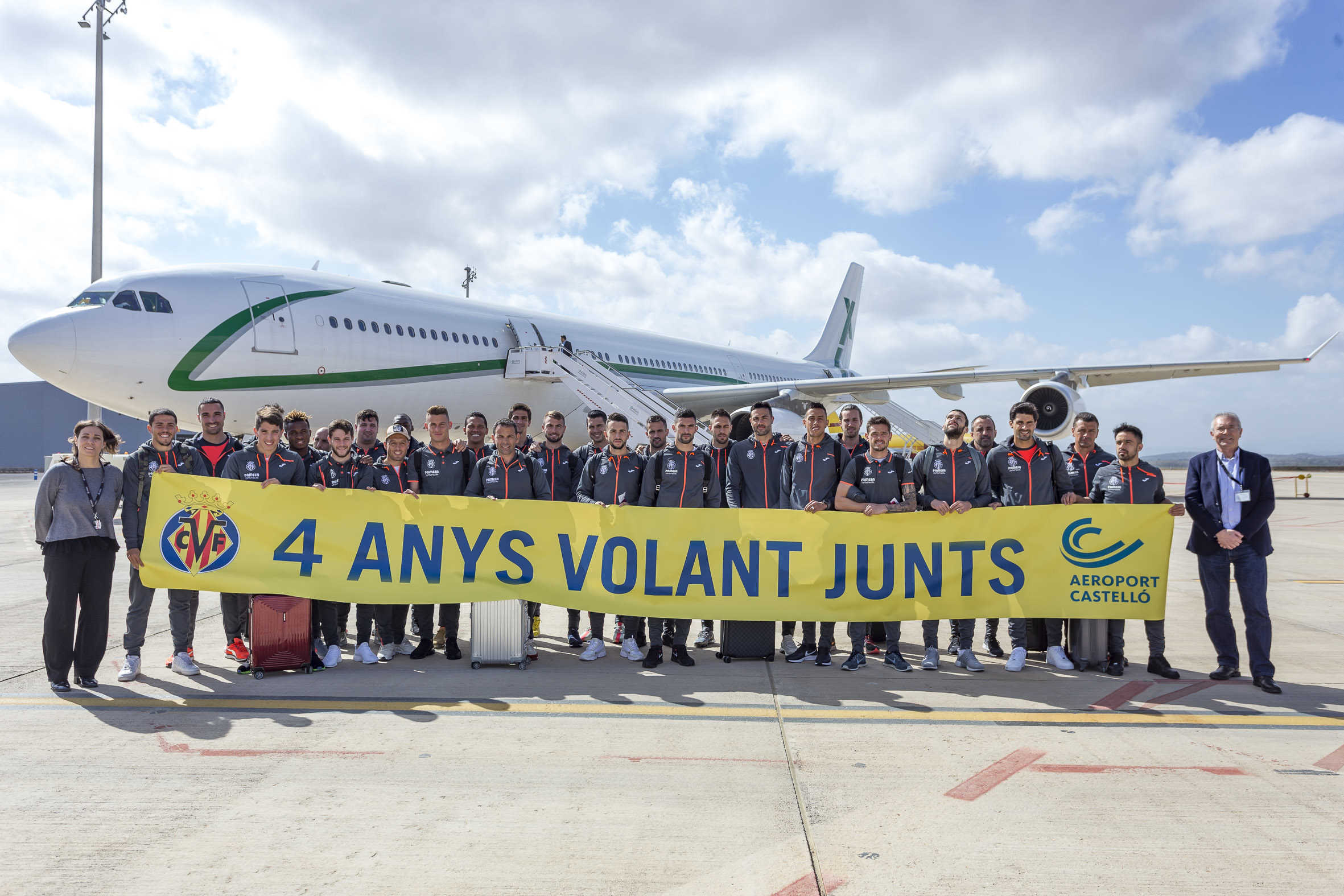 El Villarreal recurre a un avión de lujo para que los jugadores descansen en el vuelo a San Petersburgo