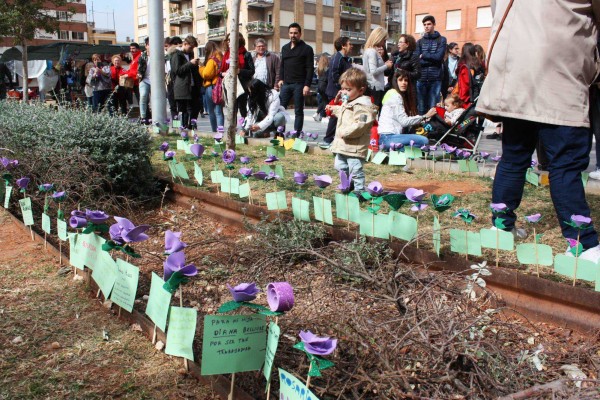 Almassora crea un “jardín” en homenaje a las mujeres