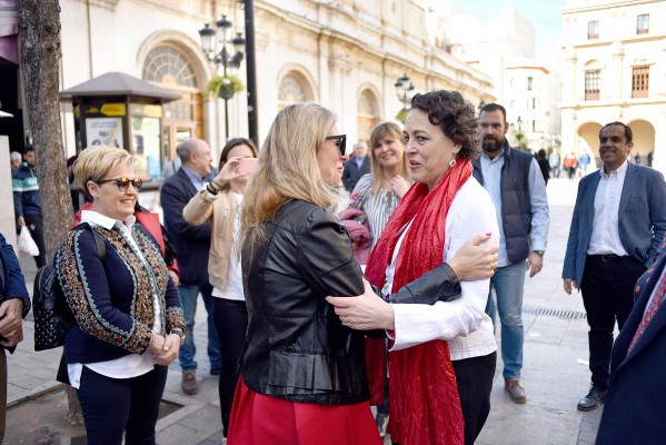 La ministra Valerio ensalza la política de empleo de la alcaldesa Marco durante su visita a Castellón