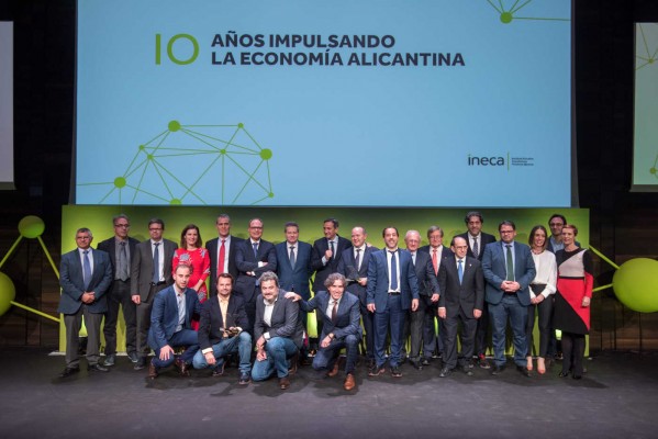 Aniversario Ineca: Alicante se da un baño de datos positivos para arreciar en la reivindicación