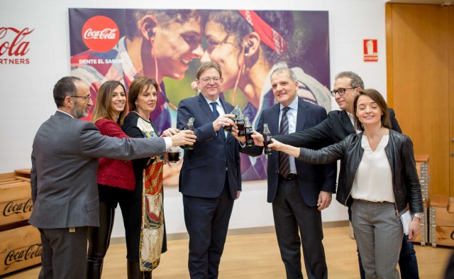 Coca-Cola cuenta con 550 empleados y genera un impacto de 670 millones en la Comunitat