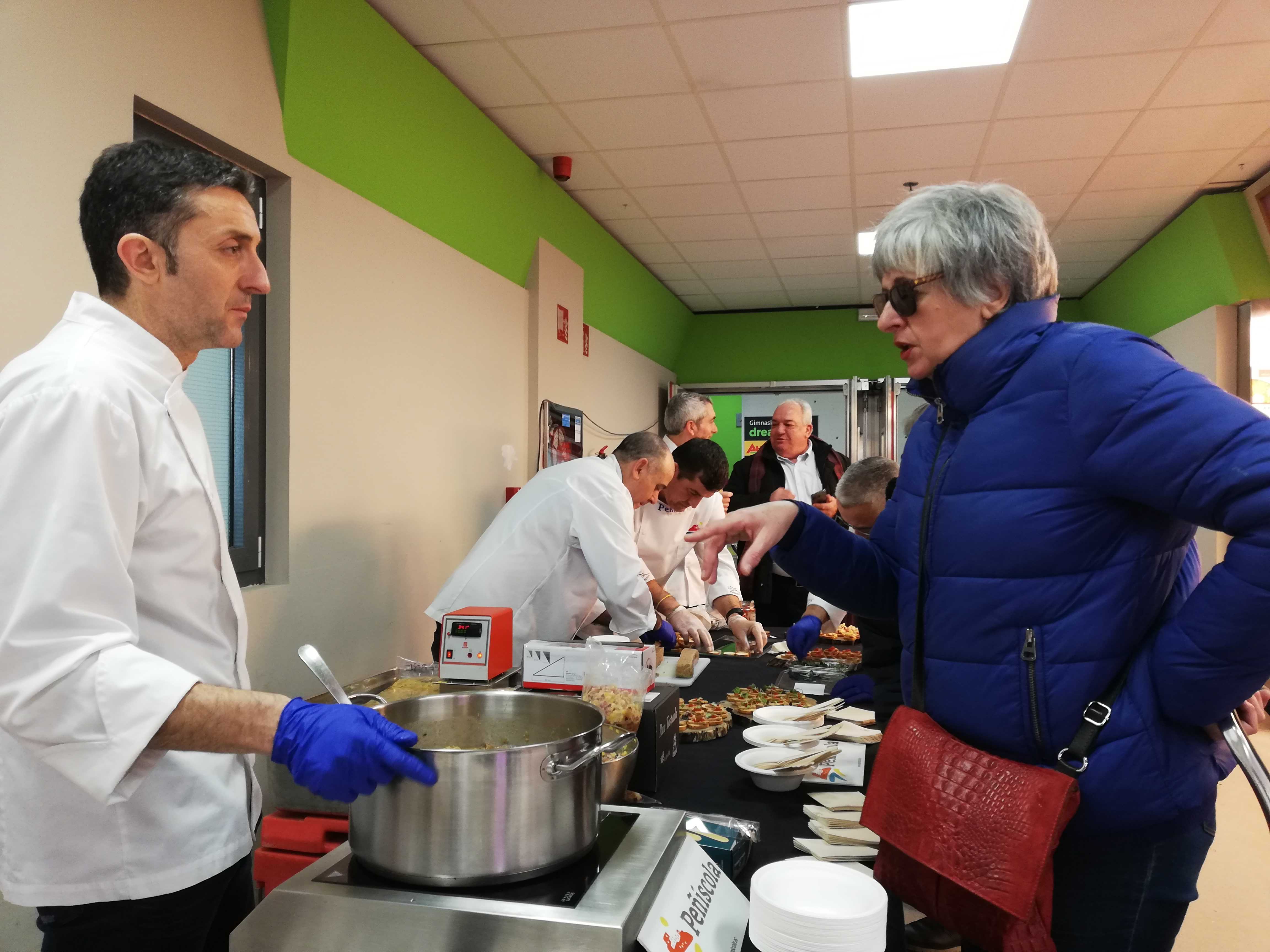 Peñíscola promociona su gastronomía local en el Mercado de las Ventas de Madrid