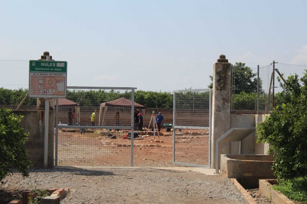 Nules adquiere las fincas anexas a la villa romana del Benicató para poder ampliar el yacimiento