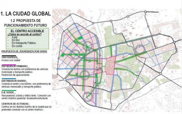 Así es el Plan Centro de Elche: amplia peatonalización y ruta e iluminación monumental

